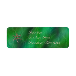 Etiqueta Green as the Grass Address Labels