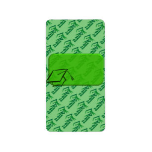 Etiqueta Green GRADUATION Hersheys Miniature Candy bar envo