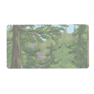 Etiqueta Green Woods