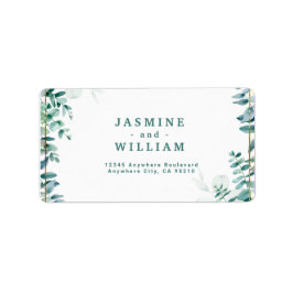 Etiqueta Greenery Eucalyptus Frameborder