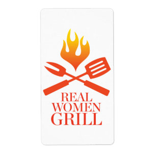 Etiqueta Grill Real Women