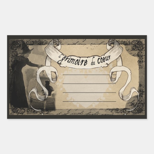 ETIQUETA GRIMOIRE DU COEUR (Anverso)
