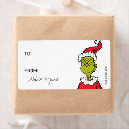 Etiqueta Grinch | Navidad - Para De Calcomanías