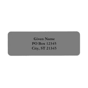 Etiqueta Gris 808080