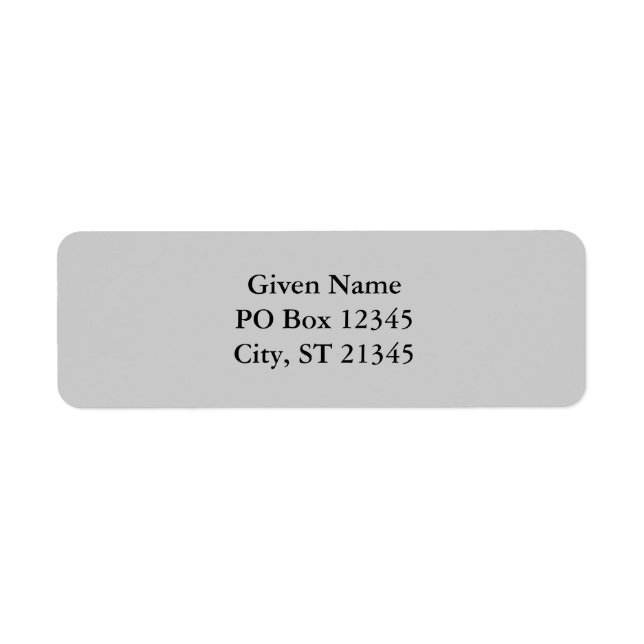 Etiqueta Gris CCCC (Frente)