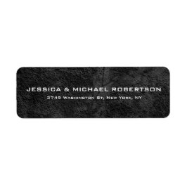 Etiqueta Gris Textura Plata Elegante Familia Moderna