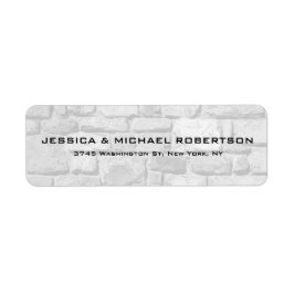 Etiqueta Gris Wall Plain Elegante Familia Moderna