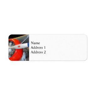 Etiqueta Grumman F3F-2 Biplane