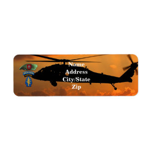 Etiqueta Grupo de Fuerzas Especiales Berets Verdes SFGA SF