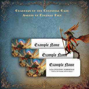 Etiqueta Guardián de la Puerta Celestial – Anubis