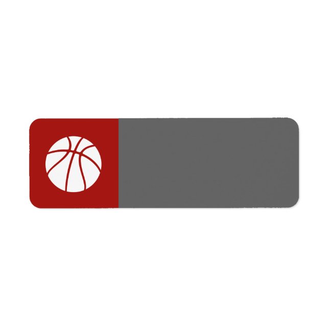 Etiqueta GUAY BASKETBALL Bar Mitzvah Linda (Frente)