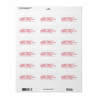 Etiqueta Guay Top Secret Labels