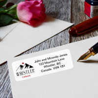 Guay Whistler Canada Monta hojas de arce