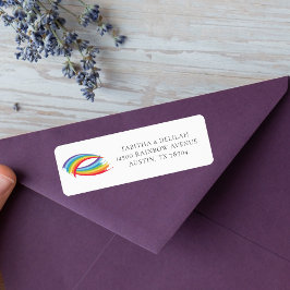 Etiqueta Guerras arcoiris bella dirección de regreso del or