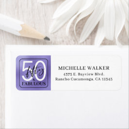 Etiqueta Guión de cincuenta y fabulosos para cumpleaños 50