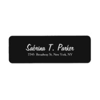 Guión elegante moderno Estilo gris oscuro