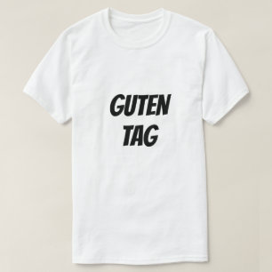 Etiqueta Guten Camiseta de buen día