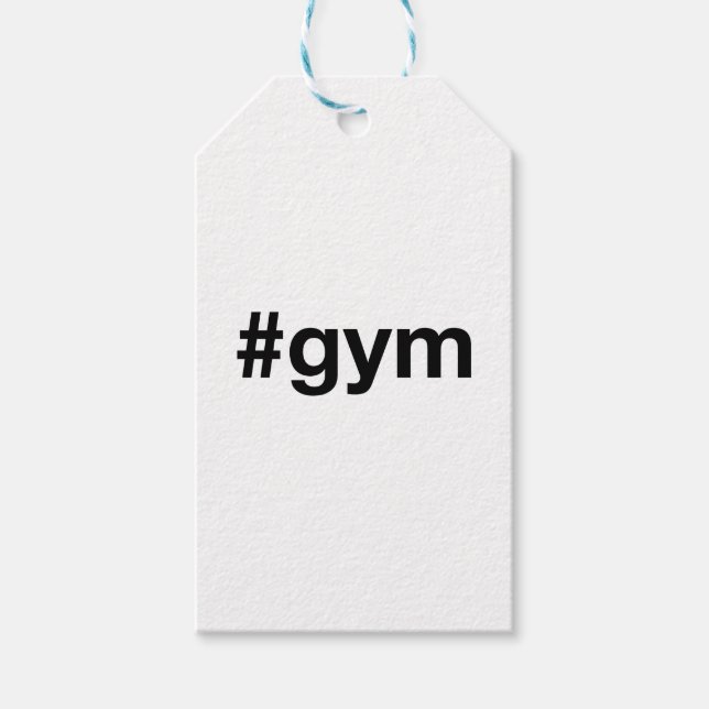 Etiqueta GYM (Anverso)
