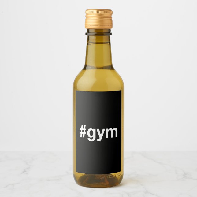 Etiqueta GYM (Anverso)