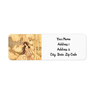 Etiqueta Hada Arthur Rackham