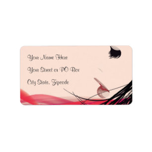 Etiqueta Hair y la dama de maquillaje