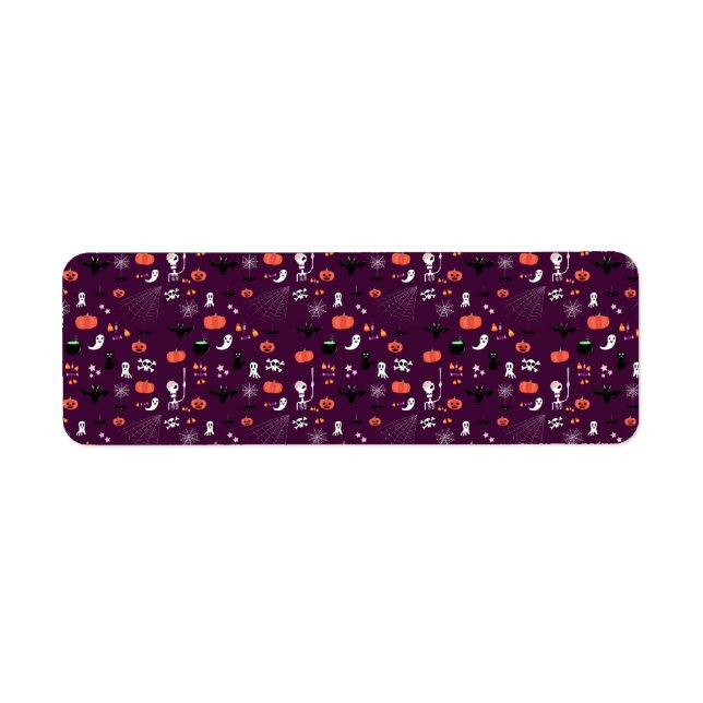 Etiqueta Halloween (Frente)