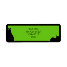 Halloween Black Cats Spooky Ojos Green Cute Modern