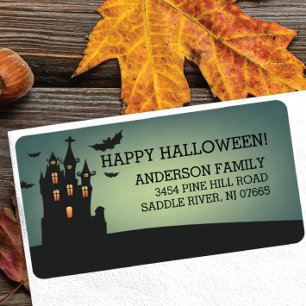 Etiqueta Halloween - Halloween - Casa Feliz - Dirección de 