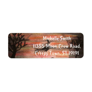 Etiqueta Halloween Personalizado personalizado