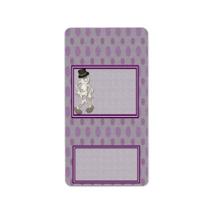 Etiqueta Halloween Skeleton Hershey Ministra Candy Wrapper