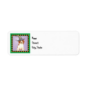 Etiqueta Halloween Welsh Springer Spaniel