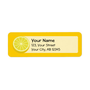 Etiqueta Halve Lemon