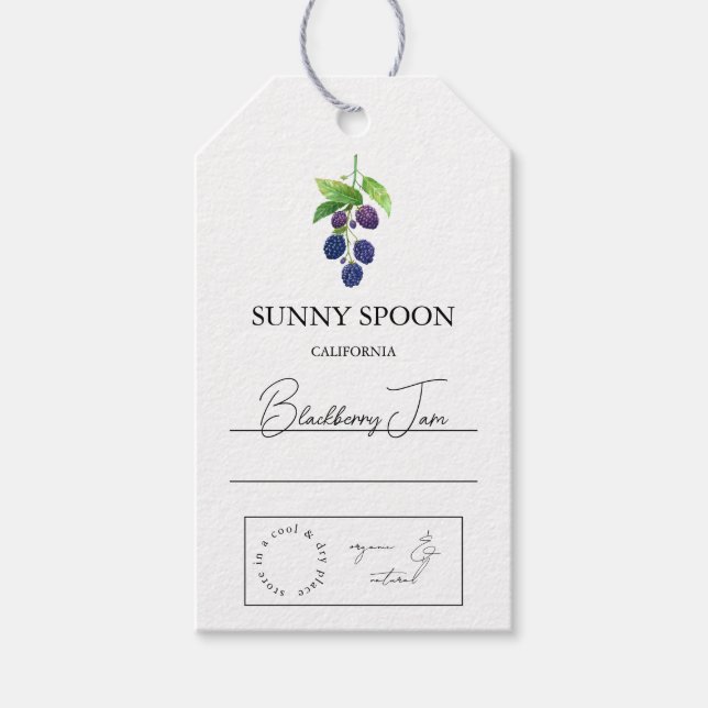 Etiqueta Hang de Blackberry (Anverso)