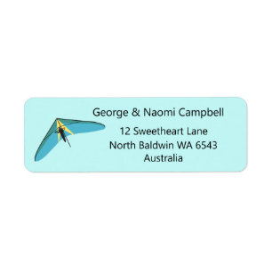 Etiqueta Hang Gliding
