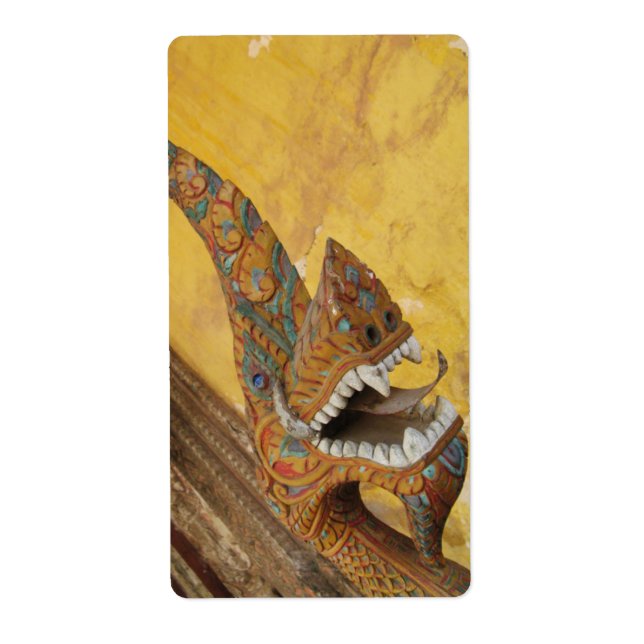 Etiqueta Hang Hod... Naga en Vientiane, Laos (Frente)