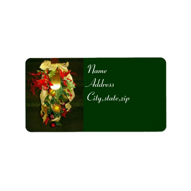 Etiqueta Happy Holidays_ (Frente)