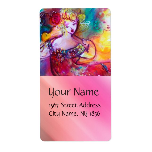 Etiqueta HARMONY TRIO SPRING MUSIC CONCERT Pink (Frente)