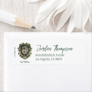 Etiqueta HARRY POTTER™ | Escudo de SLYTHERIN™
