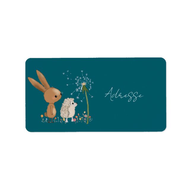 Etiqueta Hase und Igel (Frente)