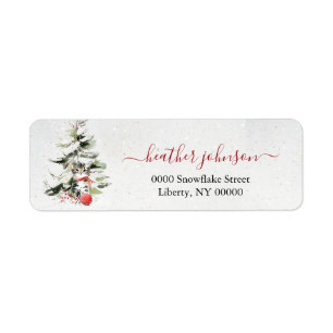 Etiqueta Hearthlight Notes Invierno Kitten Personalizado