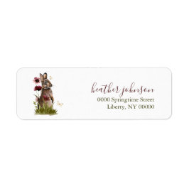 Etiqueta Hearthlight Notes Primavera Suave Pradera Flor Sil