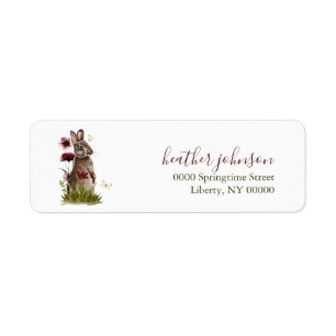 Etiqueta Hearthlight Notes Primavera Suave Pradera Flor Sil