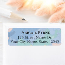 Heaven Sent Angel Wings Pastel Baby Shower Return