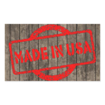 etiqueta hecha en usa