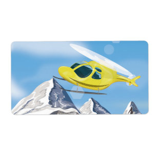 Etiqueta Helicóptero de rescate