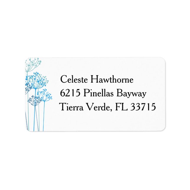 Etiqueta Herbal Rhapsody Boda (Frente)