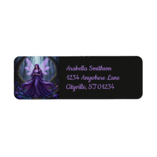Etiqueta Hermoso Febrero Amethyst Fairy