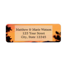 Hermoso Sunset de Montaña