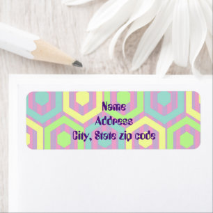 Etiqueta Hexagons de Pascua