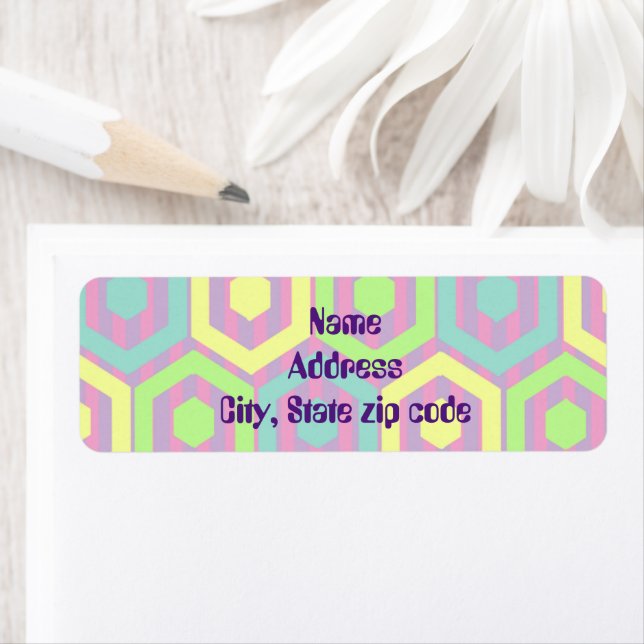 Etiqueta Hexagons de Pascua (In situ)